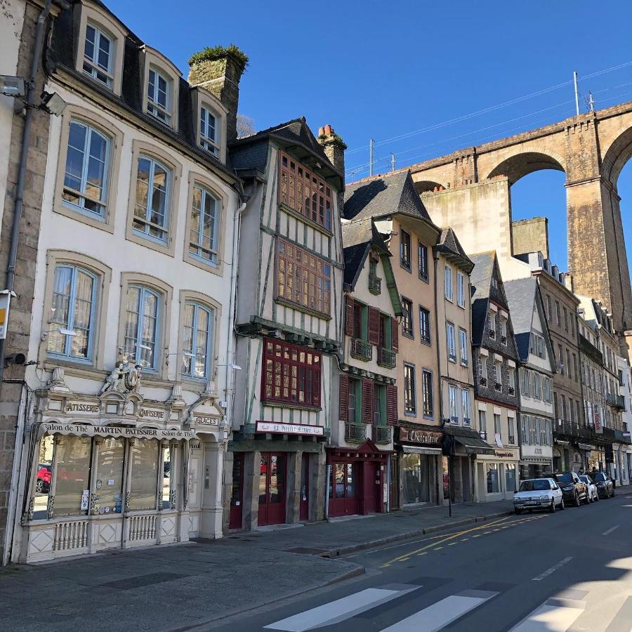 La Maison Des Vignes - Terrasse & Balcon Morlaix Kültér fotó