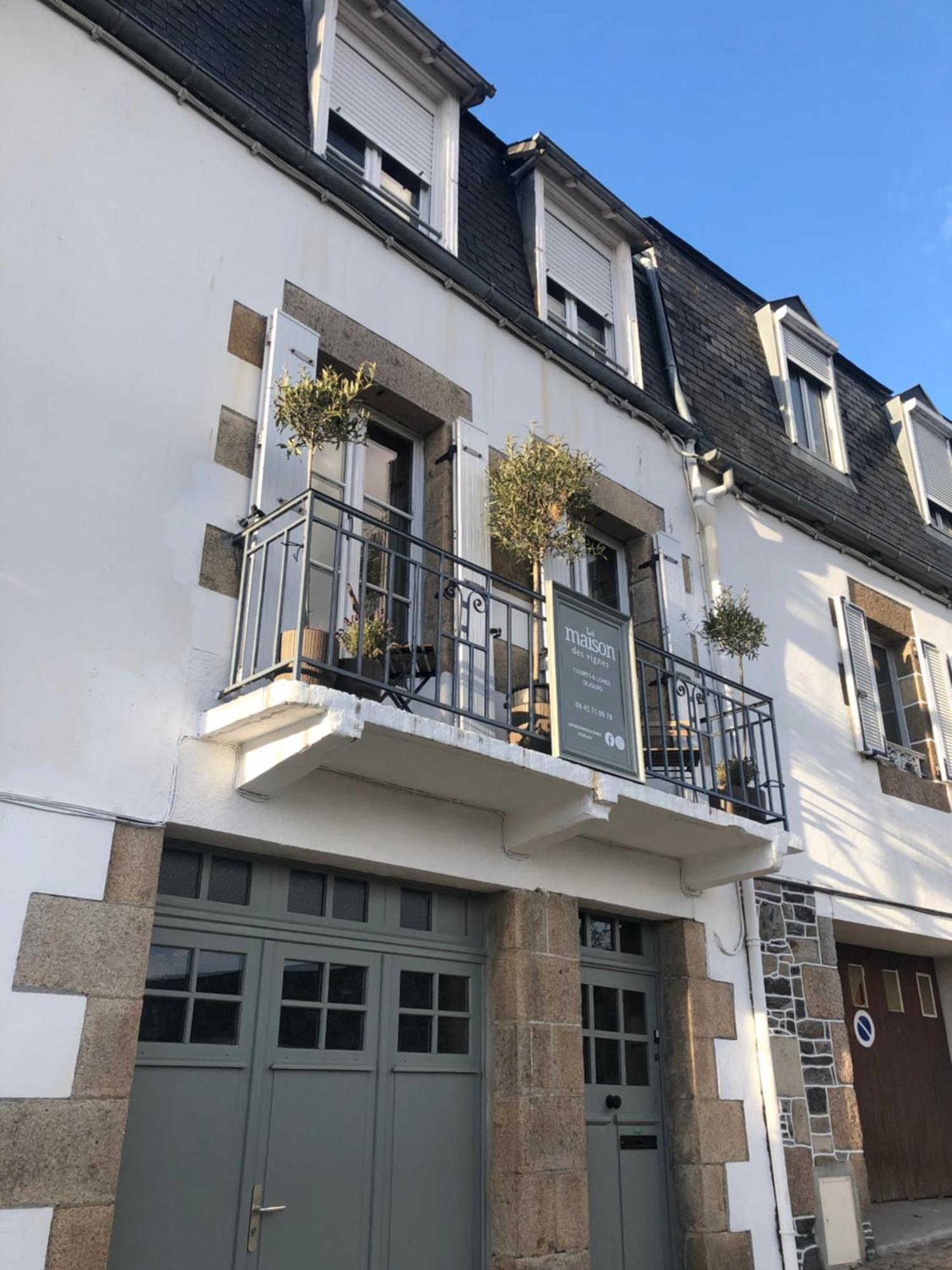 La Maison Des Vignes - Terrasse & Balcon Morlaix Kültér fotó