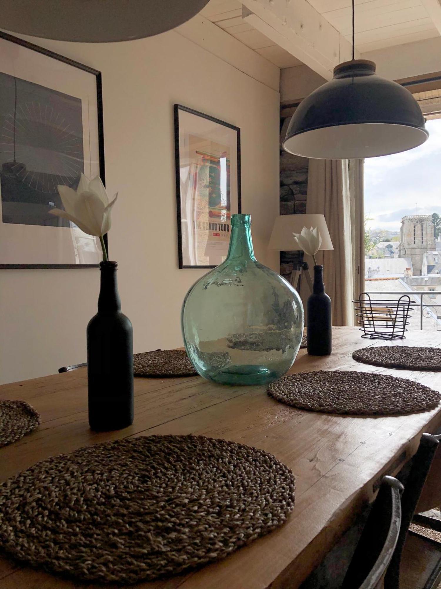 La Maison Des Vignes - Terrasse & Balcon Morlaix Kültér fotó