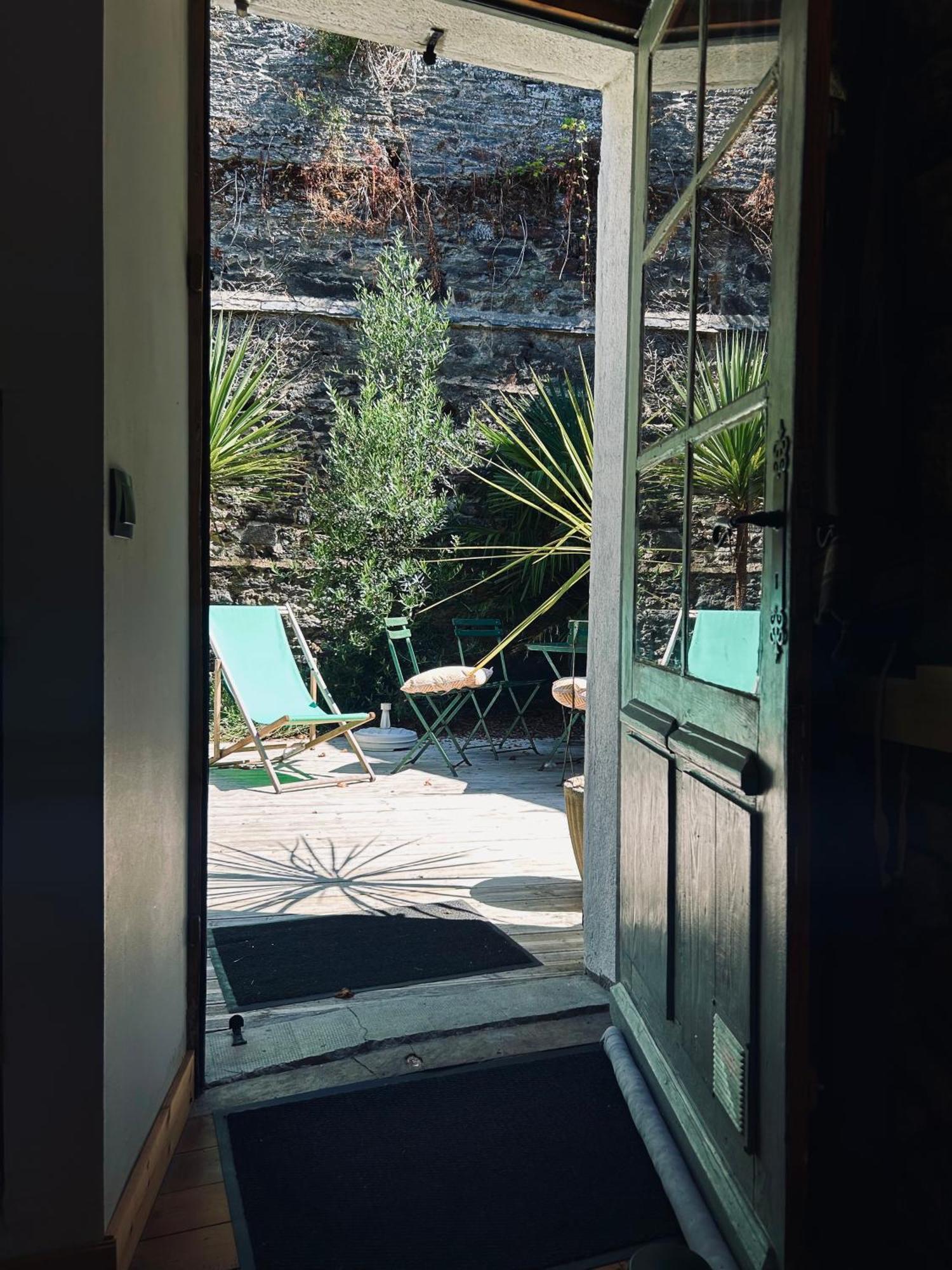 La Maison Des Vignes - Terrasse & Balcon Morlaix Kültér fotó